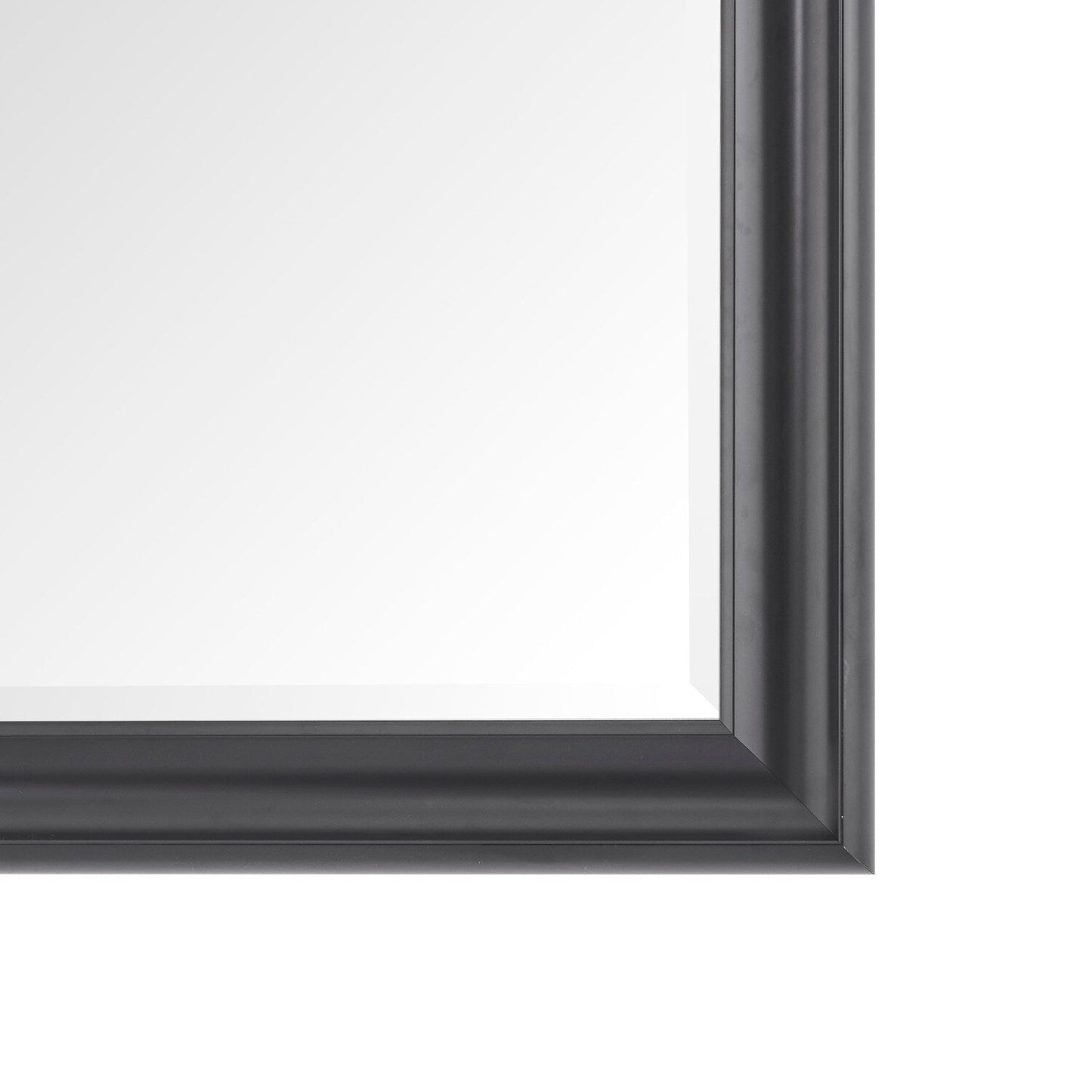 Grand miroir mural rectangulaire avec cadre - Miroir pleine longueur pour chambre à coucher et dressing
