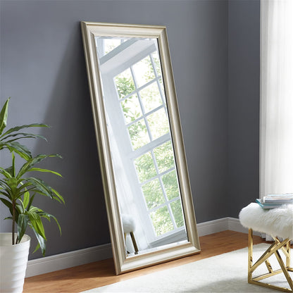 Grand miroir mural rectangulaire avec cadre - Miroir pleine longueur pour chambre à coucher et dressing