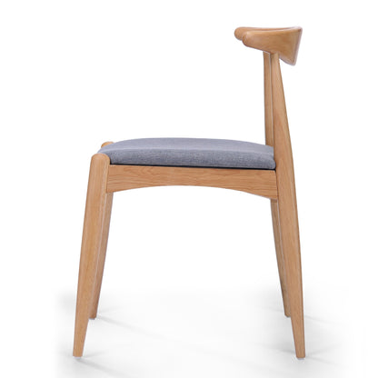 Chaises de salle à manger Francie, style moderne du milieu du siècle (lot de 2) par Christopher Knight Home - 52,1 cm L x 51,4 cm l x 75,2 cm h