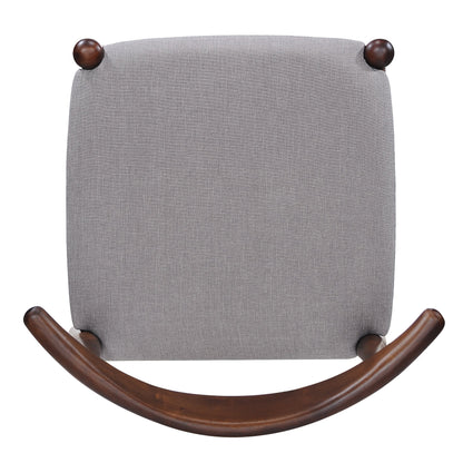 Chaises de salle à manger Francie, style moderne du milieu du siècle (lot de 2) par Christopher Knight Home - 52,1 cm L x 51,4 cm l x 75,2 cm h