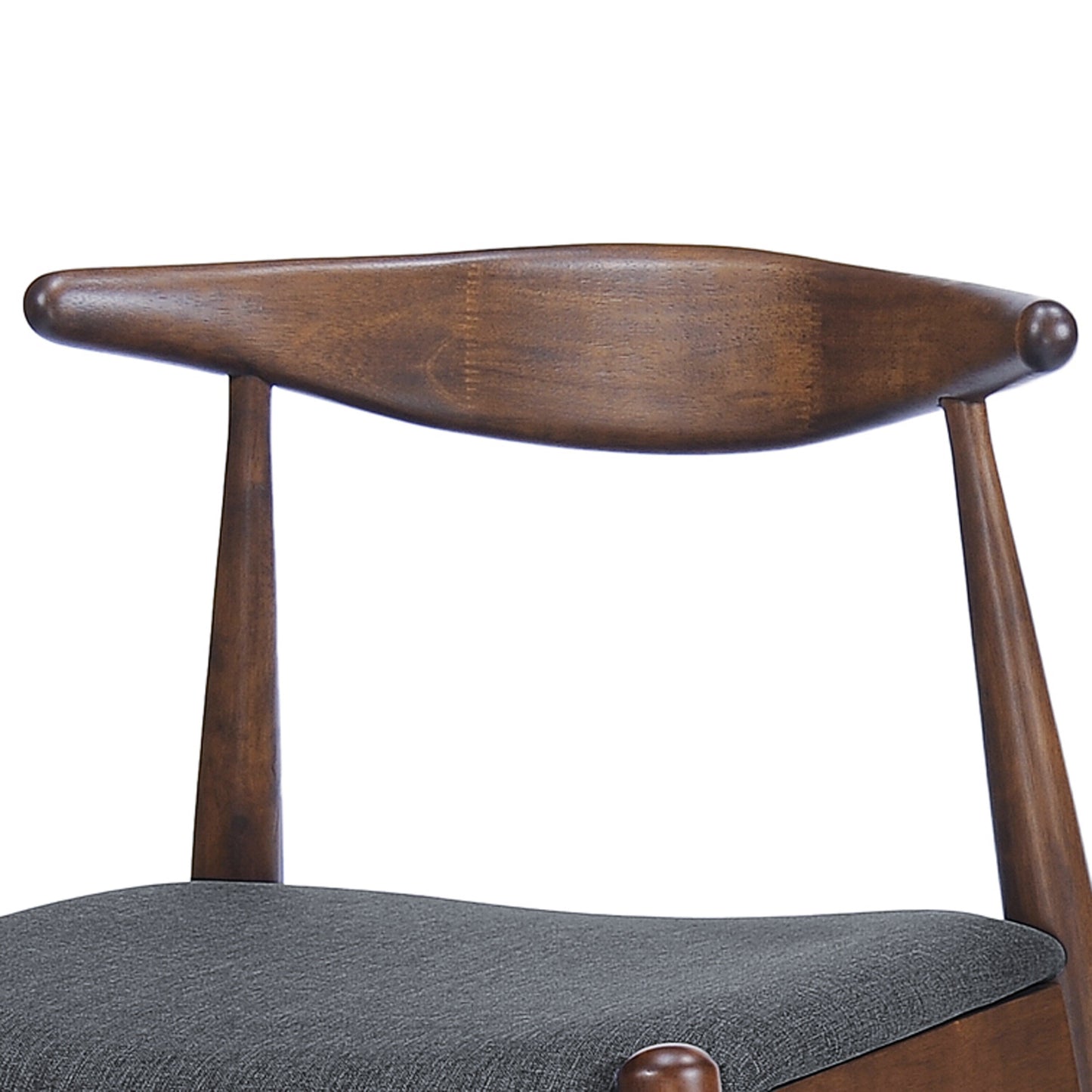 Chaises de salle à manger Francie, style moderne du milieu du siècle (lot de 2) par Christopher Knight Home - 52,1 cm L x 51,4 cm l x 75,2 cm h