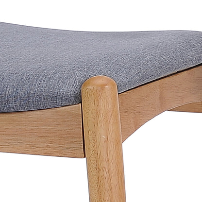 Chaises de salle à manger Francie, style moderne du milieu du siècle (lot de 2) par Christopher Knight Home - 52,1 cm L x 51,4 cm l x 75,2 cm h