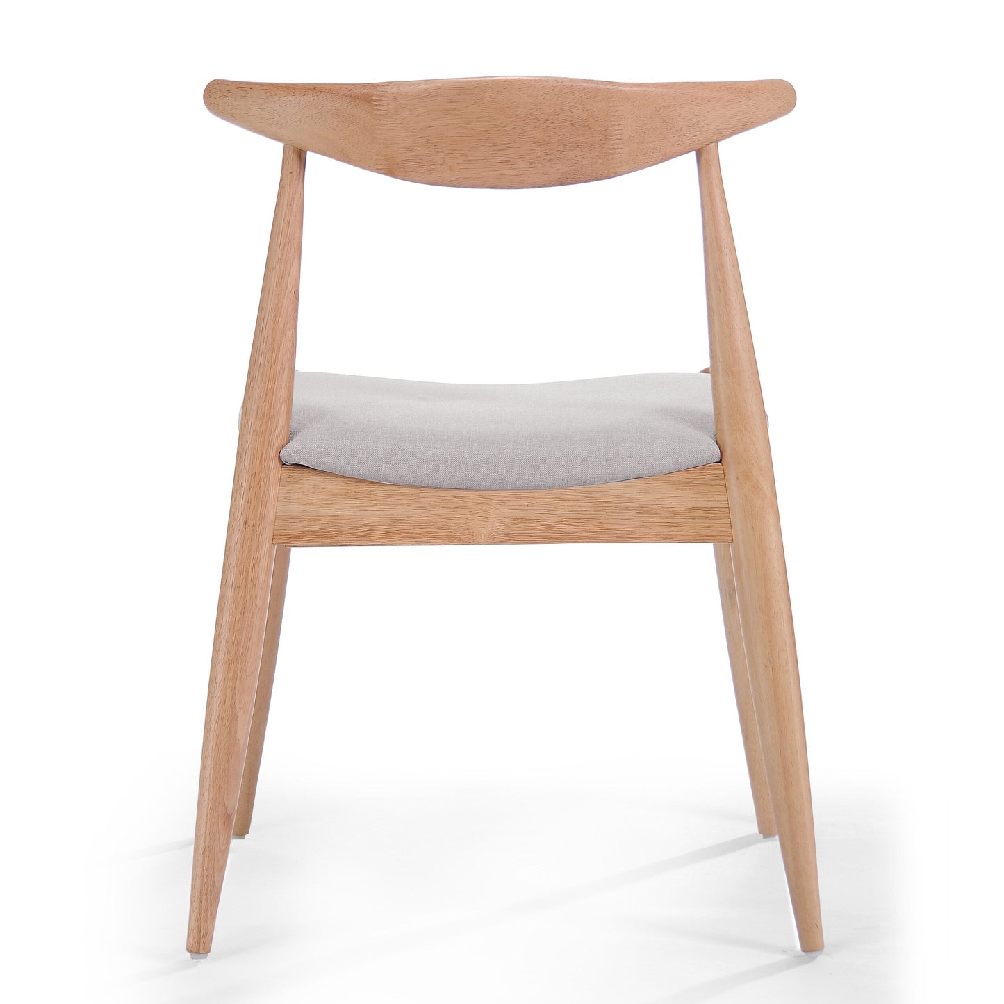 Chaises de salle à manger Francie, style moderne du milieu du siècle (lot de 2) par Christopher Knight Home - 52,1 cm L x 51,4 cm l x 75,2 cm h