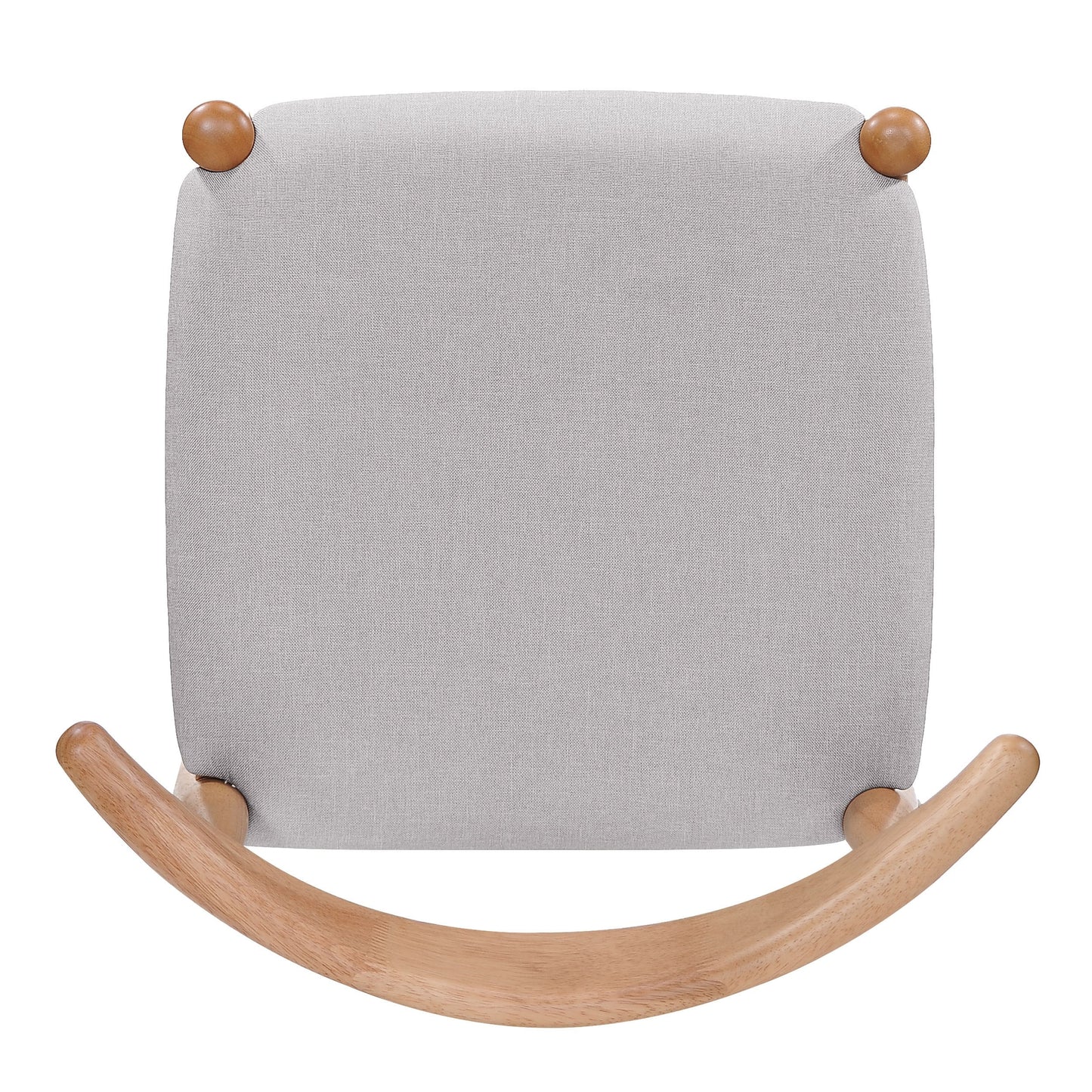 Chaises de salle à manger Francie, style moderne du milieu du siècle (lot de 2) par Christopher Knight Home - 52,1 cm L x 51,4 cm l x 75,2 cm h