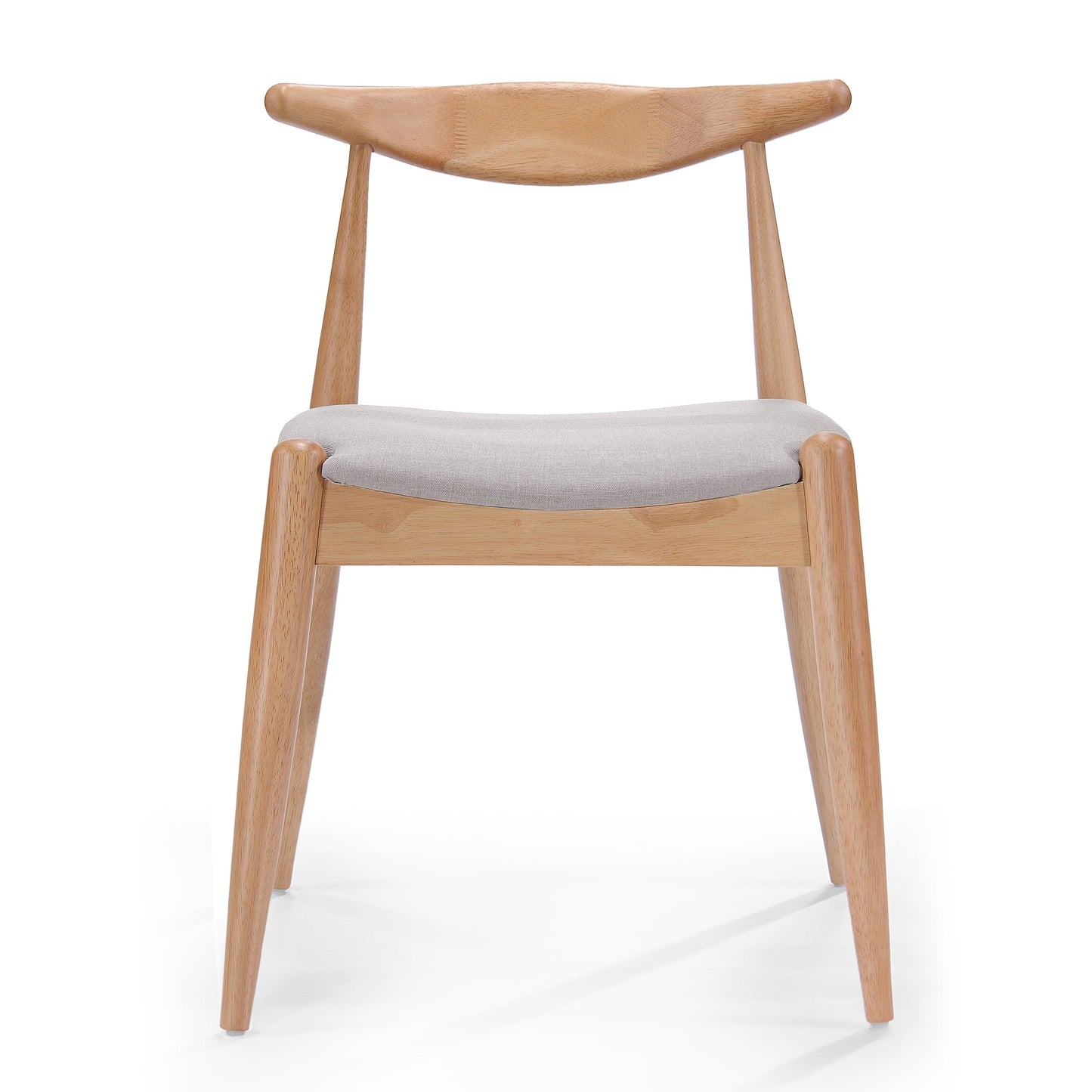 Chaises de salle à manger Francie, style moderne du milieu du siècle (lot de 2) par Christopher Knight Home - 52,1 cm L x 51,4 cm l x 75,2 cm h