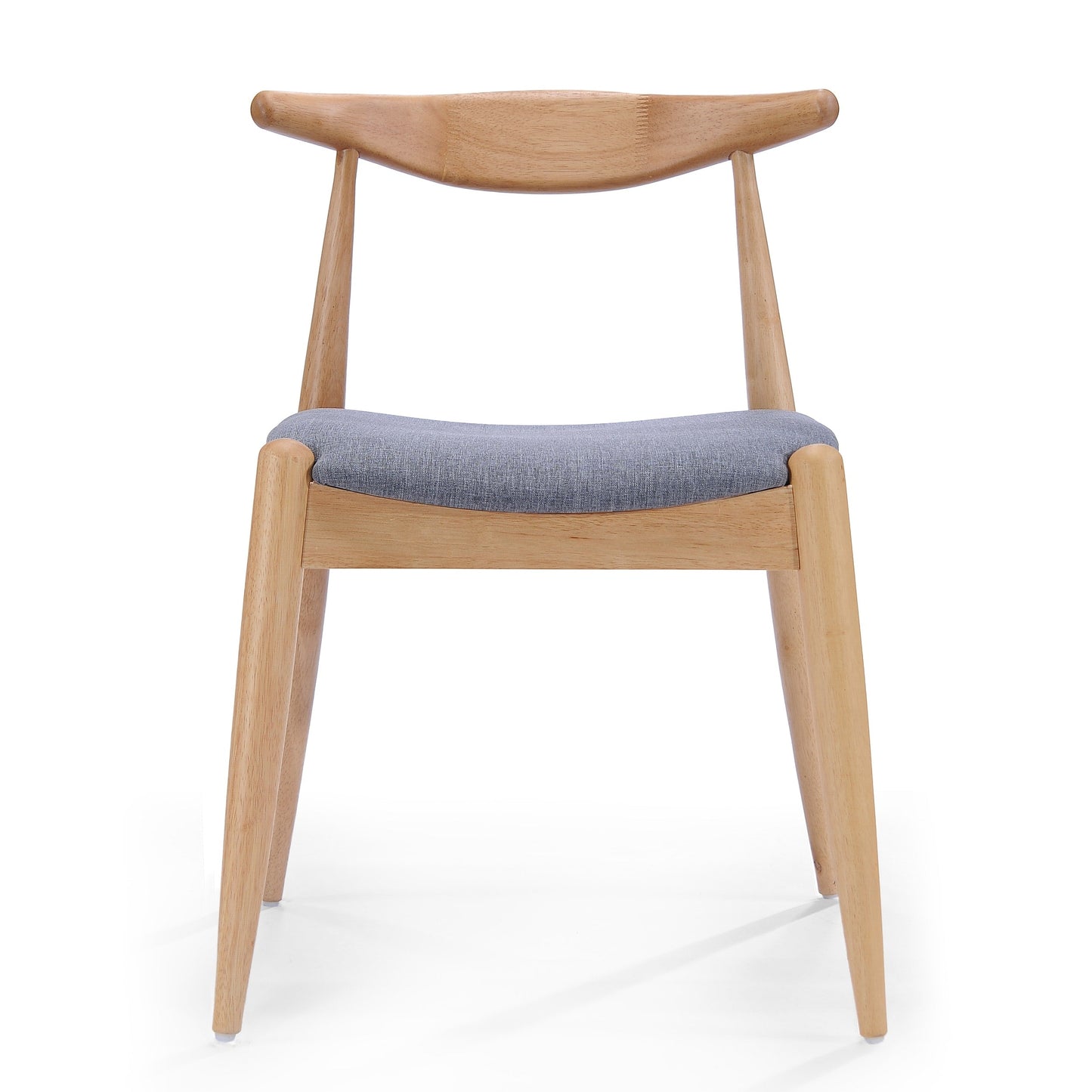 Chaises de salle à manger Francie, style moderne du milieu du siècle (lot de 2) par Christopher Knight Home - 52,1 cm L x 51,4 cm l x 75,2 cm h