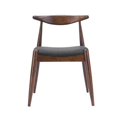 Chaises de salle à manger Francie, style moderne du milieu du siècle (lot de 2) par Christopher Knight Home - 52,1 cm L x 51,4 cm l x 75,2 cm h