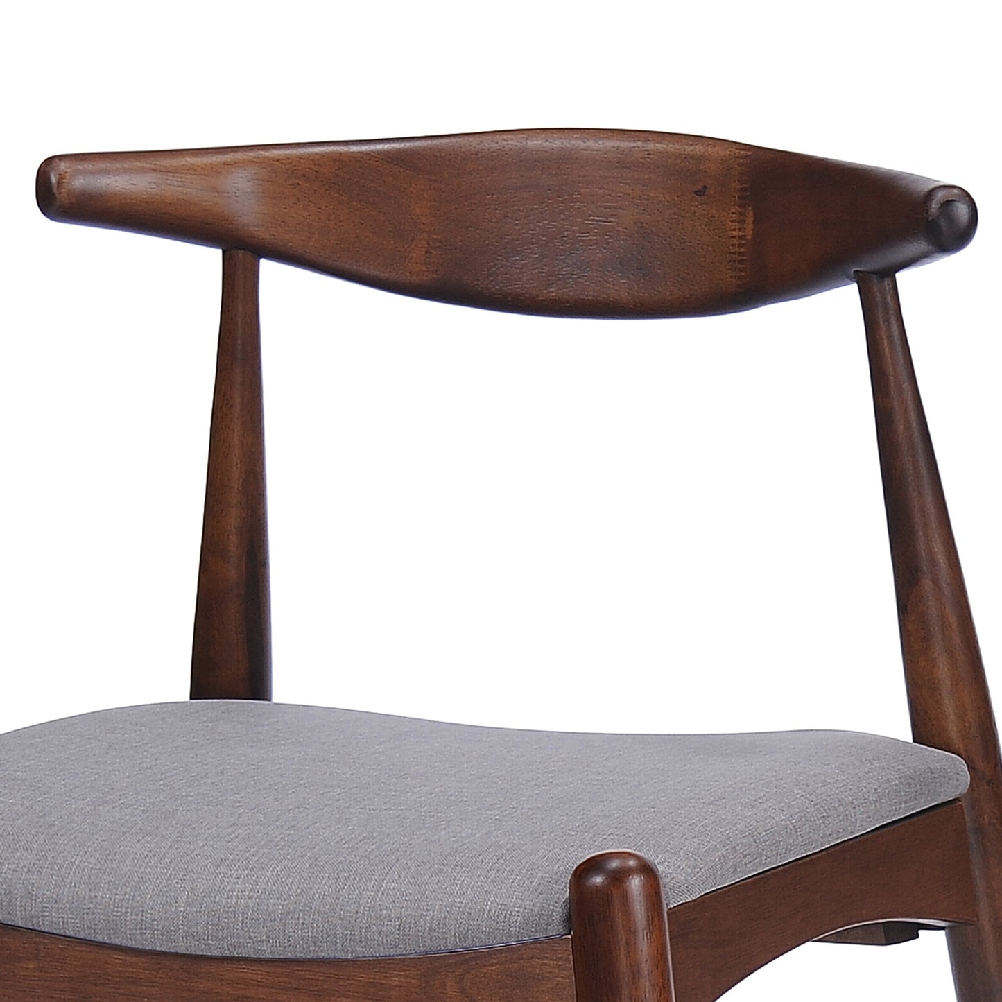 Chaises de salle à manger Francie, style moderne du milieu du siècle (lot de 2) par Christopher Knight Home - 52,1 cm L x 51,4 cm l x 75,2 cm h