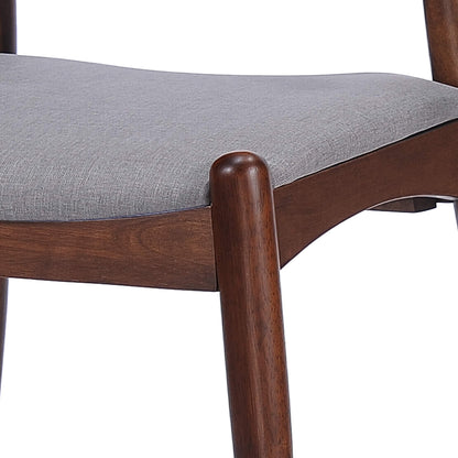 Chaises de salle à manger Francie, style moderne du milieu du siècle (lot de 2) par Christopher Knight Home - 52,1 cm L x 51,4 cm l x 75,2 cm h