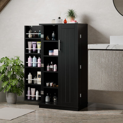Armoire de rangement Futzca 47 pouces, armoires de cuisine en bois