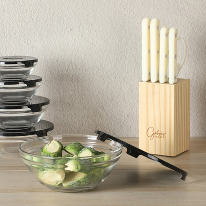 Ensemble de cuisine Gibson Home 74 pièces : ustensiles de cuisine, vaisselle, couverts, ustensiles et gadgets, rangement et verrerie.