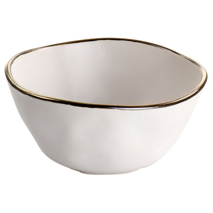 Service de table en grès martelé, 16 pièces, assorties