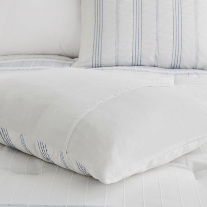 Ensemble de couette surdimensionnée en coton jacquard à 6 pièces Harbor House Morgan