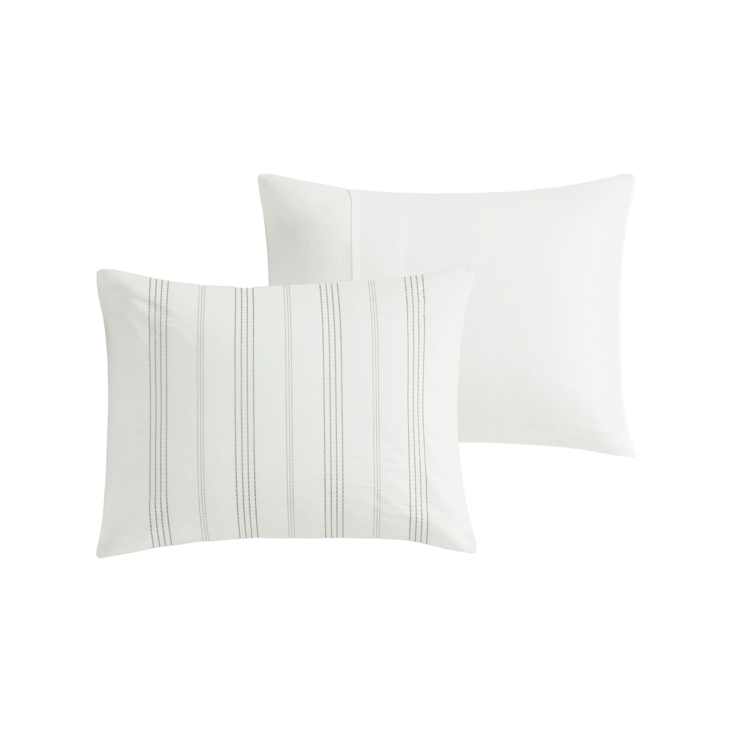 Ensemble de couette surdimensionnée en coton jacquard à 6 pièces Harbor House Morgan