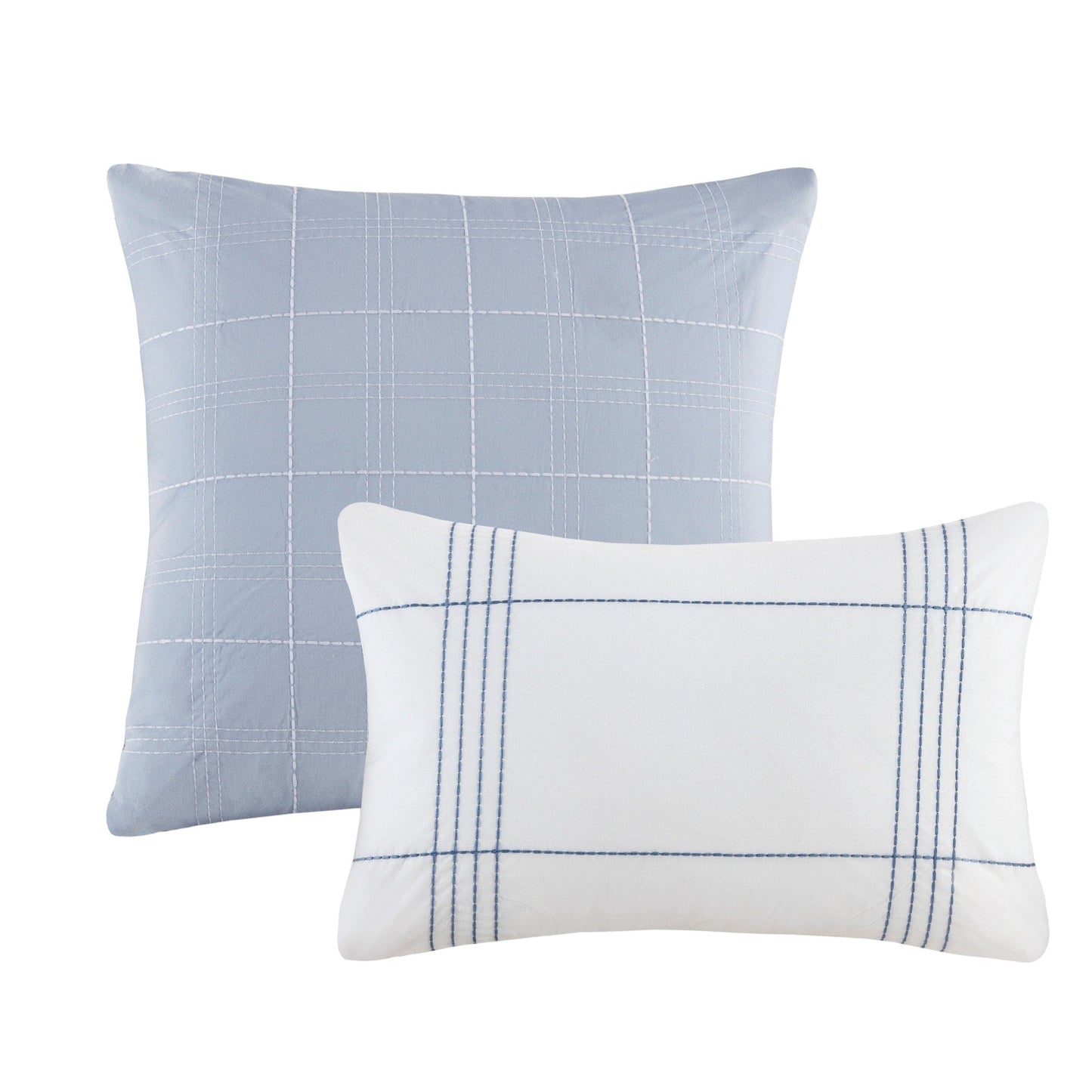 Ensemble de couette surdimensionnée en coton jacquard à 6 pièces Harbor House Morgan