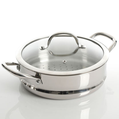 Ensemble de 10 pièces de batterie de cuisine en acier inoxydable de haute qualité