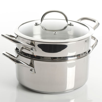 Ensemble de 10 pièces de batterie de cuisine en acier inoxydable de haute qualité
