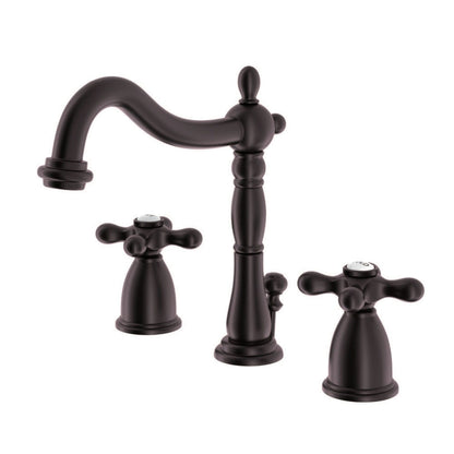 Robinet de salle de bain à large espacement Heritage de 8 po