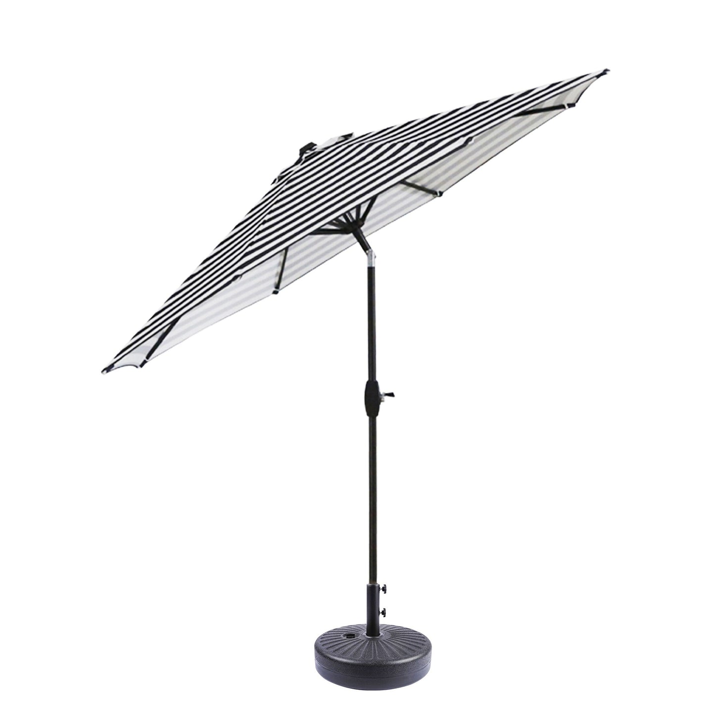 Parasol de terrasse Holme de 2,7 mètres et son support de pied