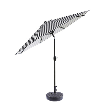 Parasol de terrasse Holme de 2,7 mètres et son support de pied