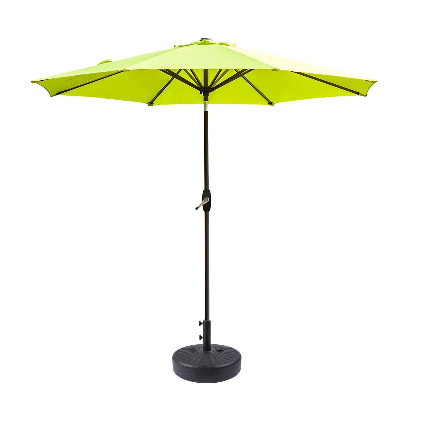 Parasol de terrasse Holme de 2,7 mètres et son support de pied