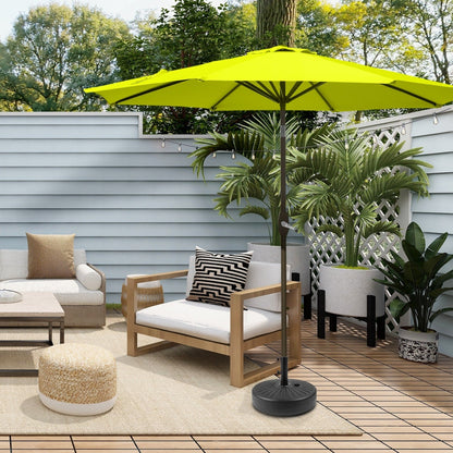Parasol de terrasse Holme de 2,7 mètres et son support de pied