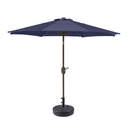 Parasol de terrasse Holme de 2,7 mètres et son support de pied