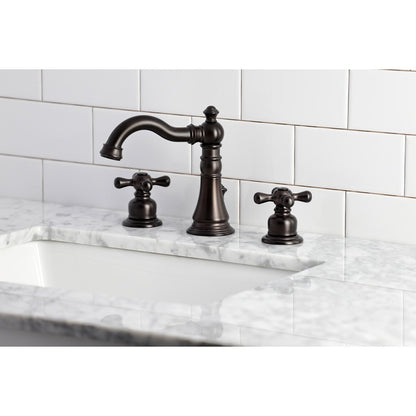 Robinet de salle de bain à large espacement de 8 pouces, style américain classique