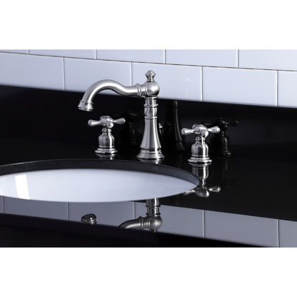 Robinet de salle de bain à large espacement de 8 pouces, style américain classique