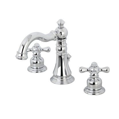 Robinet de salle de bain à large espacement de 8 pouces, style américain classique