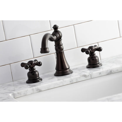 Robinet de salle de bain à large espacement de 8 pouces, style américain classique