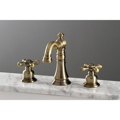 Robinet de salle de bain à large espacement de 8 pouces, style américain classique