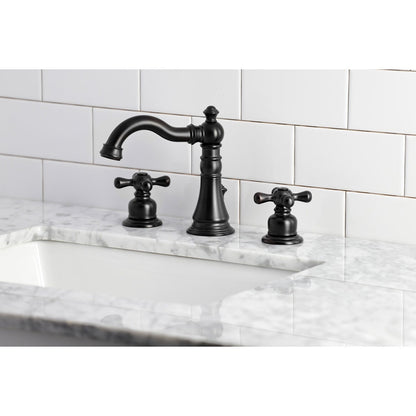 Robinet de salle de bain à large espacement de 8 pouces, style américain classique