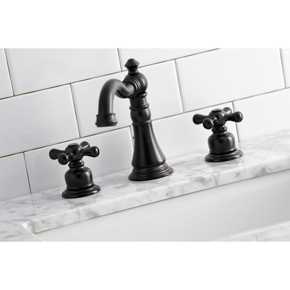 Robinet de salle de bain à large espacement de 8 pouces, style américain classique