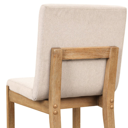 Tabouret de bar moderne Gracie, chaise rembourrée en bouclette et pieds en bois brossé