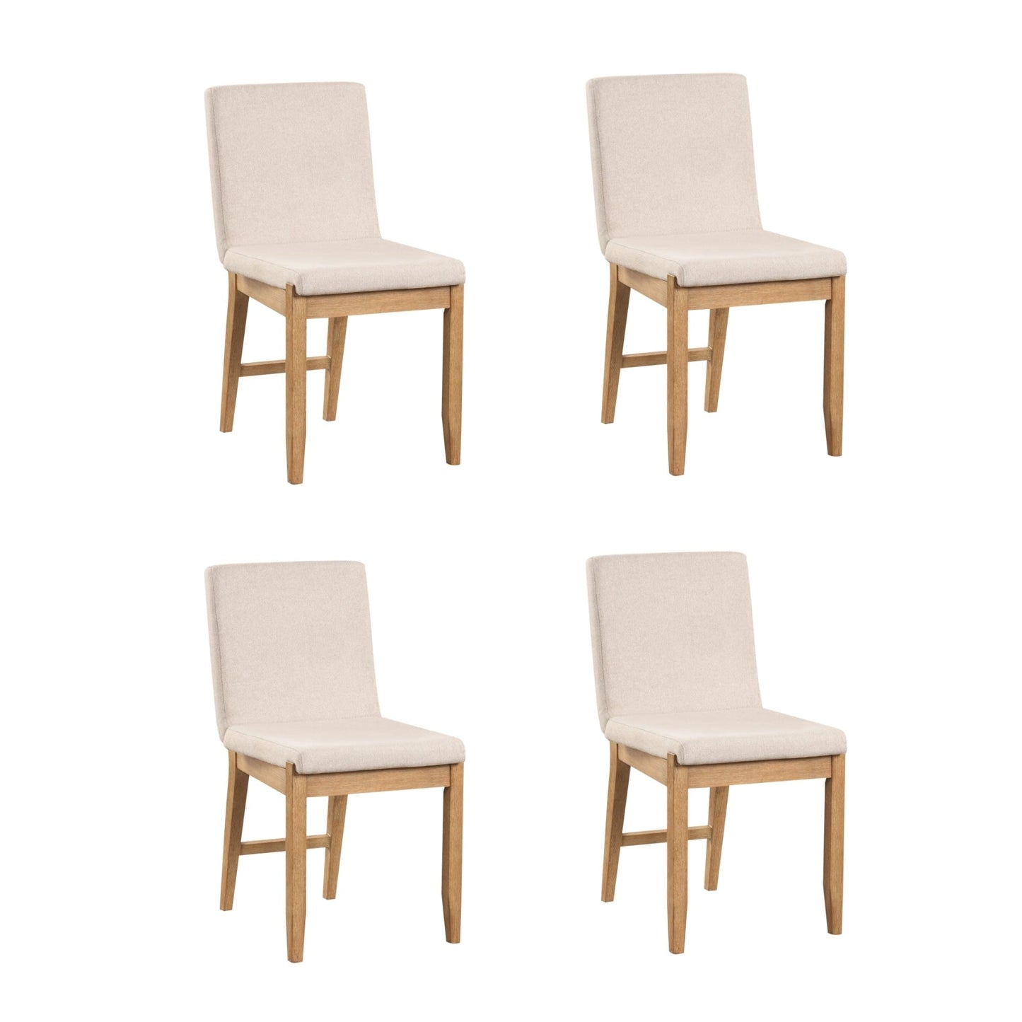 Tabouret de bar moderne Gracie, chaise rembourrée en bouclette et pieds en bois brossé