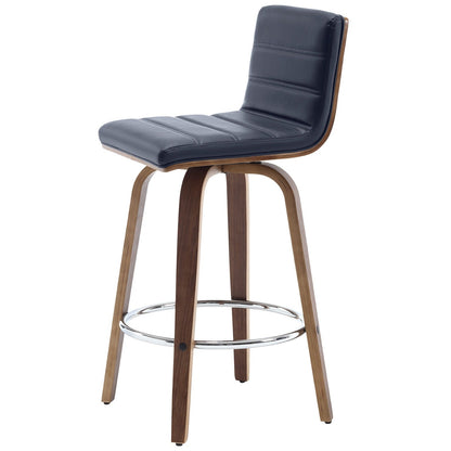Tabourets de bar/comptoir pivotants en simili cuir 26/29, lot de 2/3