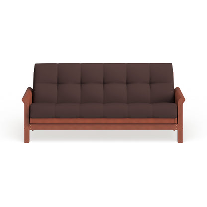 Matelas futon en twill de 25 cm d'épaisseur (simple, double ou queen size)