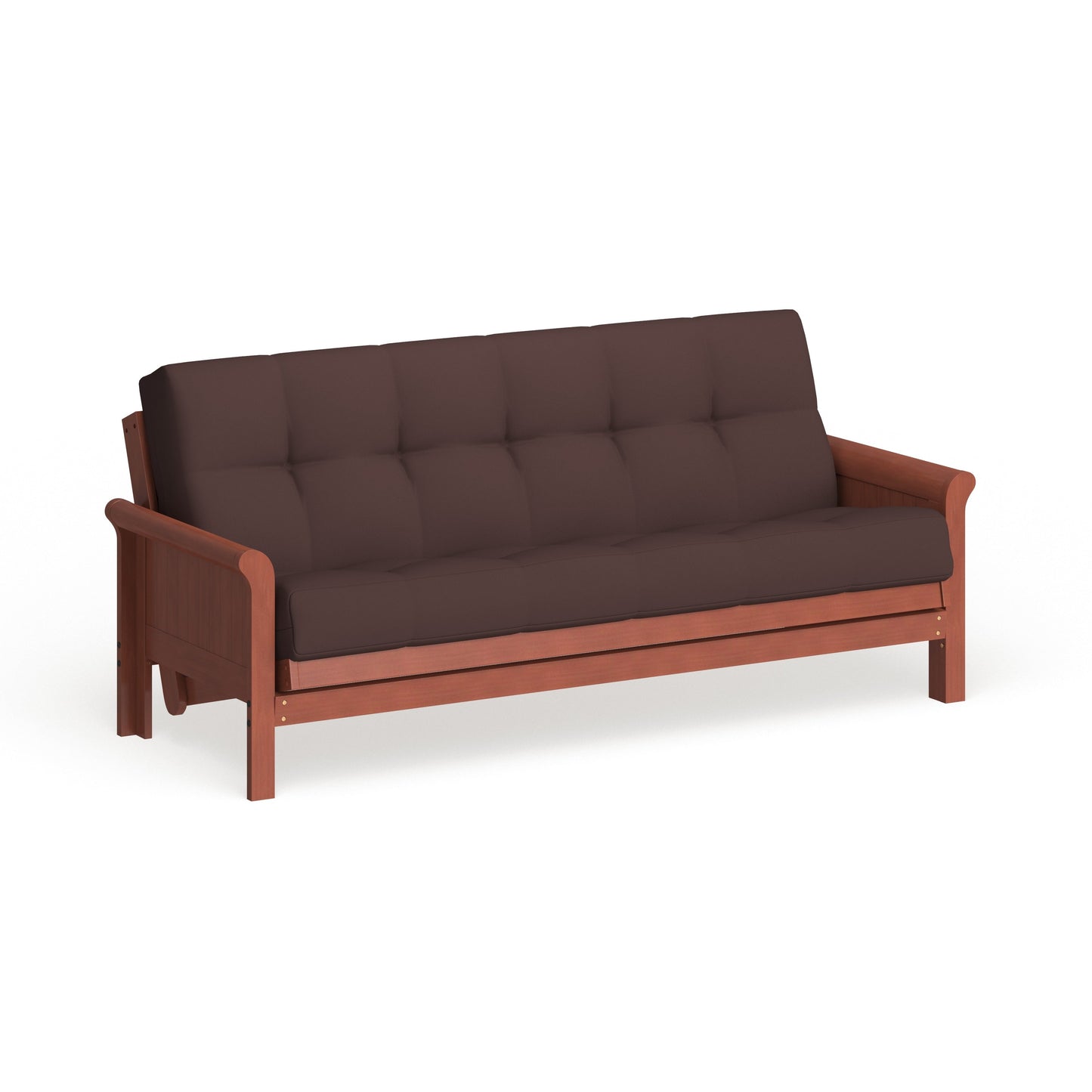 Matelas futon en twill de 25 cm d'épaisseur (simple, double ou queen size)