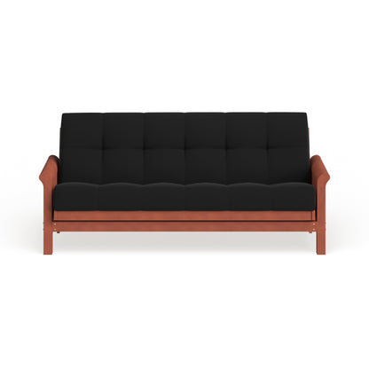 Matelas futon en twill de 25 cm d'épaisseur (simple, double ou queen size)