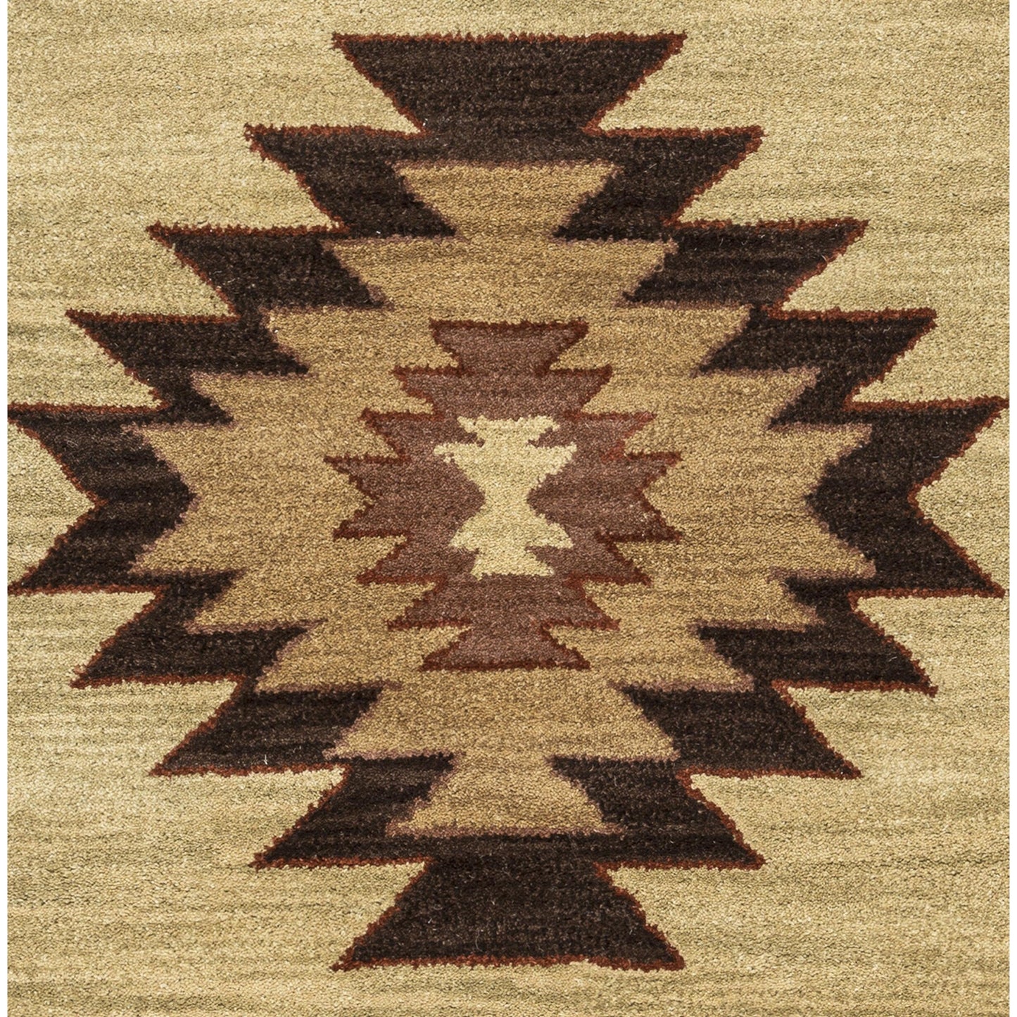 Tapis en laine à poils courts, style sud-ouest, Ryder d'Alora Decor