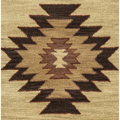 Tapis en laine à poils courts, style sud-ouest, Ryder d'Alora Decor