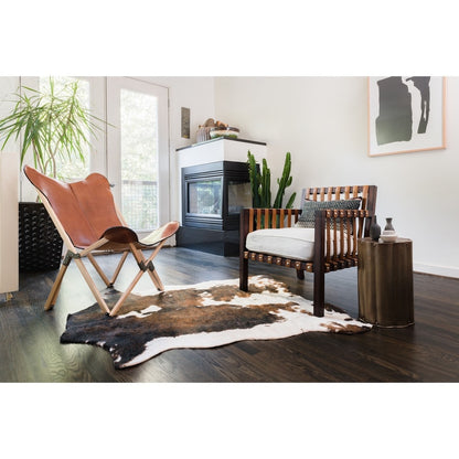 Tapis de sol imitation peau de vache Yosemite d'Alexander Home