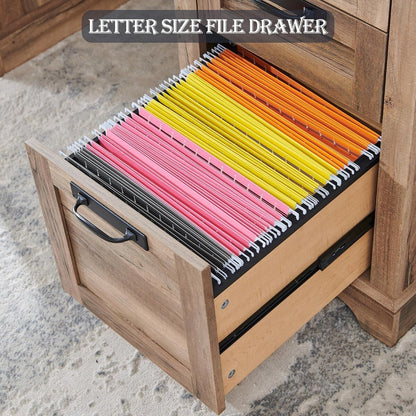 Bureau de direction de style farmhouse de 60 pouces, bureau de travail en bois pour la maison, bureau d'ordinateur